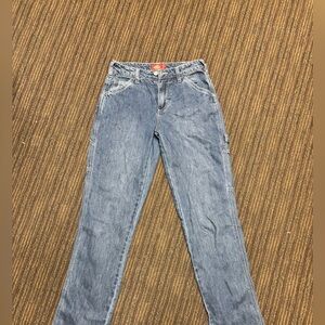 Dickies Women's Straight Leg Blue Jeans